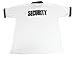 Poly Cotton Security ID Polo Shirt Large White/Black ID