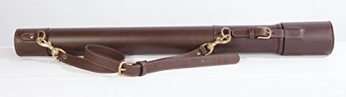 Heirloom Gear Leather Fly Rod Tube (rod case) for 4 Piece Rod. Perfect gift for the fly fisherman who has everything!