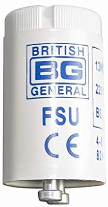 British General 2 x FSU Fluorescent Starter 4-80W