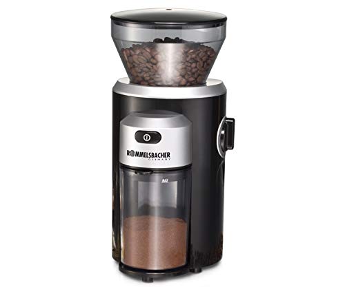 ROMMELSBACHER Kaffeemühle EKM 300 - Kegelmahlwerk aus Edelstahl, Mahlgrad in 12 Stufen, Mengendosierung bis 10 Portionen… – Bild 7
