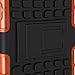 Sony Xperia L1 Case,Mama Mouth Shockproof Heavy Duty Combo Hybrid Rugged Dual Layer Grip Cover with Kickstand for Sony Xperia L1 (with 4 in 1 Packaged),Orange
