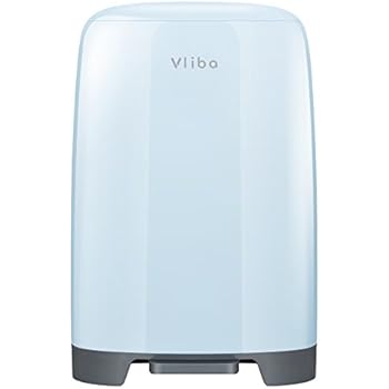Vliba Diaper Pail Baby Blue Free Bags Includes Up To 6 Months Supply Of Refill Bags 1125 Diaper Count