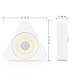 Dream Master Tap Light LED Battery Powered Night Light Wireless Magnet Stick-on Anywhere COB Light for Closets, Attics, Garages, Car, Sheds, Storage Room (4 Pack)