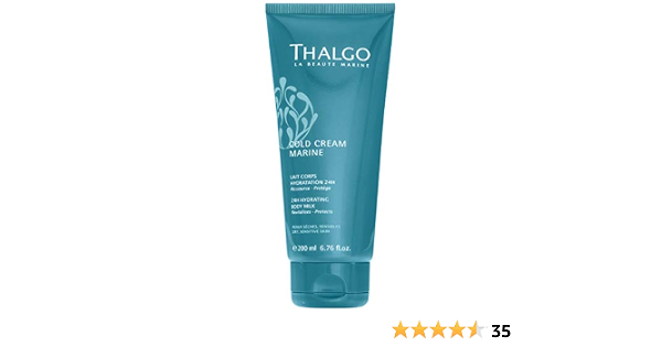 THALGO Cold Cream Marine 24H Hydrating Body Milk,6.76 Fl Oz