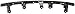 CPP Front, Upper Bumper Reinforcement for 2008-2015 Mitsubishi Lancer MI1006153