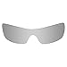 Mryok Polarized Replacement Lenses for Oakley Batwolf OO9101 - Silver Titanium