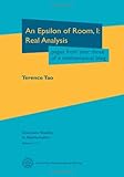 An Epsilon of Room Real Analysis: Pages from Year Three of a Mathematical Blog (Graduate Studies in Mathematics)