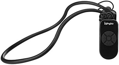 Igingko Open Ear Bone Conduction Headphones Bluetooth Stereo Earphones Wireless Sports Headset with Built-in Microphone for Running Cycling Riding Driving and Jogging Black