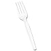 Dixie FH207 Plastic Cutlery, Heavyweight Forks, White, 100/Box