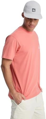 - Camiseta de Manga Corta con Logotipo de SS para Hombre, Color Rosa