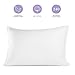 Sleep Restoration Gel Pillow - (2 Pack King) Best Hotel Quality Comfortable and Plush Cooling Gel Fiber Filled Pillow