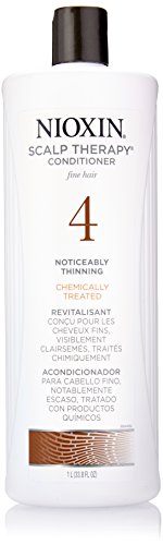 Nioxin System 4 Scalp Therapy Conditioner for Fine Hair, Noticeably Thinning, 33.8 Ounce
