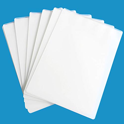 Eilova A4 Clear Waterproof Travel Album Photos Sleeves Pictures Thermal Laminating Pouches Pages Film Sheets Protectors Storage Bag(8.7" x 12.1", Pack of 50) - Thumbnail 2