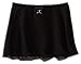 Danskin Little Girls' Wrap Skirt, Rich Black, Small/Intermediate