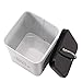 Dog Treat Container Treats Jar Airtight with Lid Scoop, Farmhouse Pet Storage Canister for Cookies, Biscuits, and Snacks for Countertop - White