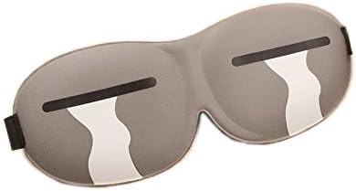3D Cartoon Emoticon Sleep Mask Super Soft Eyeshade (Grey)