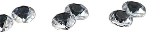 Kayee Acrylic Clear Ice Rock Diamonds Crystals Treasure Gems for Vase Fillers, Table Scatter, Birthday Decoration Favor, Event, Wedding, Arts &amp; Crafts - Clear or Colorful (Pk of 800, Clear Diamonds)
