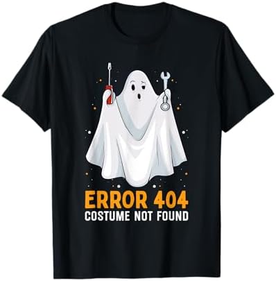 Amazon.com: 404 Error Costume Not Found Nerdy Geek Funny Computer