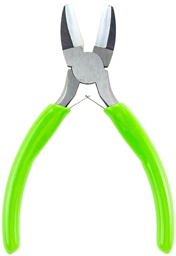 4469 Cousin Nylon Jaw Craft and Jewelry Pliers Green 5 1/2