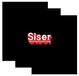 SISER EasyWeed Heat Transfer Vinyl HTV for T-Shirts 12 x 15 Inches 3 Precut Sheets (Black)