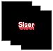 SISER EasyWeed Heat Transfer Vinyl HTV for T-Shirts 12 x 15 Inches 3 Precut Sheets (Black)