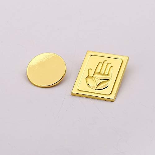 INKBLOO Jojos Bizarre Adventure Brooch 2 Pieces/Set Pin Kujo Jotaro Hats Badge Family Kid Blessing Gifts Friends Personality Jewelry