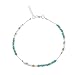 Aukmla Turquoise Beaded Anklet Beach Ankle Bracelet Foot Chain Barefoot Sandal Adjustable for Women and Girls