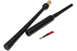 Practice Chanter by McCallum Bagpipes with Reed (Regular Size) Made in Scotland - Ideal for Beginners to Advanced Players, Tr