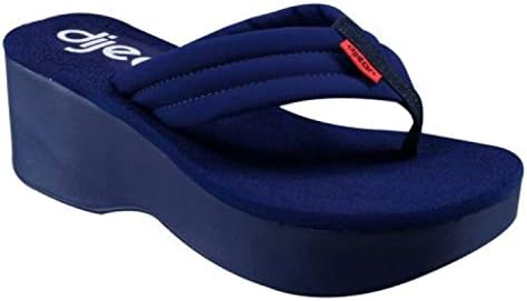 Tamanco Dijean Plataforma Nobuck Feminino - Marinho - 37 | Amazon.com.br