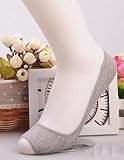 JERN Short Ankle Open Toe Socks (Grey)