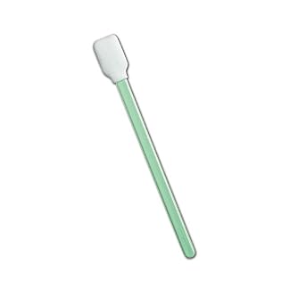 Texwipe TX707A Large General-Purpose Rectangular Head Swabs, 5″ Length, Light Green (Pack of 100)