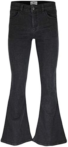 Men's Retro 60s / 70s Rock Bellbottom Flares in Stretch Denim