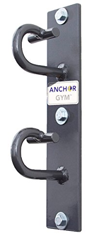 Core Energy Fitness Anchor Gym- H2 (1) Wall Mounted Anchor with Two Hooks