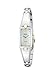 Seiko Women's SUP218 Stainless Steel Watch with Baguette Bangle Bracelet