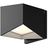 Kuzco Lighting WS31205-BK/WH Cubix Wall Sconce LED, Black/White