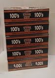 Gambler Tube Cut Full Flavor 100 Cigarette Tubes (200 Ct Per Box) 5 Boxes