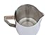 Milk Frothing Pitcher 30oz - Steaming Pitchers - Measurements on Both Sides Inside Plus eBook - Frother cup for Espresso Machines, Milk Frothers, Latte Art - Stainless Steel Coffee Jug