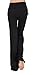 Women’s Yoga Pants - Workout Running Tummy Control Stretch Power Flex Modal Drawstring Comfy Long Leggings (XXL, Black)