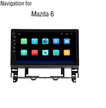 Hahaiyu 10.2 Inch Car Stereo GPS Navigation Android 8.1 for Mazda 6 (2004-2015) Capacitive Touch Screen, Wifi, BT, SWC,High Resolution,Multifunction(RAM 1G+ROM 16G)