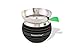 Apple on Top Hookah Bowl Black