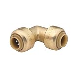 SharkBite U244LFA SB ELBOW 1/4" RT LF, 1/4 inch (3/8 inch OD) x 1/4 inch (3/8 inch OD)