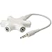 Starfire 3.5mm Headphone Splitter Hub 5-Out with Input Cable