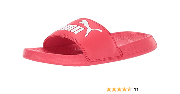 puma white flip flops