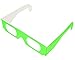 Heart Effect Paper Diffraction Glasses - For Fireworks, Festivals, Raves