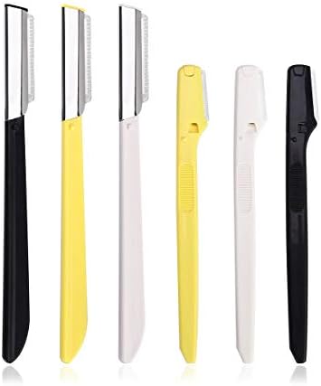 Eyebrow Razor 6 PCS Women Trimmer Shaving Grooming Kit for Eyebrows and Facial Hair Remover