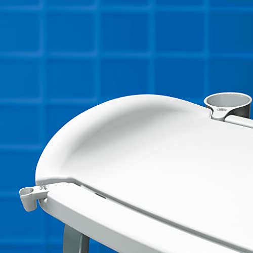 Moen Home Care Glacier White 33Inch W x 18Inch D Adjustable Height