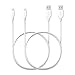 Anker [2 Pack] Powerline Lightning Cable (6ft) Apple MFi Certified - Lightning Cables for iPhone Xs/XS Max/XR/X / 8/8 Plus / 7/7 Plus, iPad Mini / 4/3 / 2, iPad Pro Air 2 primary