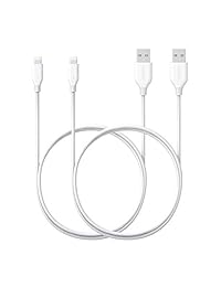 Anker PowerLine cables de iluminación, con certificación Apple MFi, 2 unidades, para iPhone X   8   8 Plus   7   7 Plus   6   6s Plus   5s   5, iPad mini   4   3   2, iPad Pro Air 2.