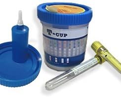 T-Cup 12 Panel Multi-Drug Urine Test Cup With VACU LID Urine Transfer Device (100)
