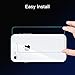 Maxdara for Back Screen Protector, Ultra Thin Touch Accurate Anti Scratch Case Friendly Tempered Glass Screen Protector for iPhone 8 (4.7 inches), 2 Pack